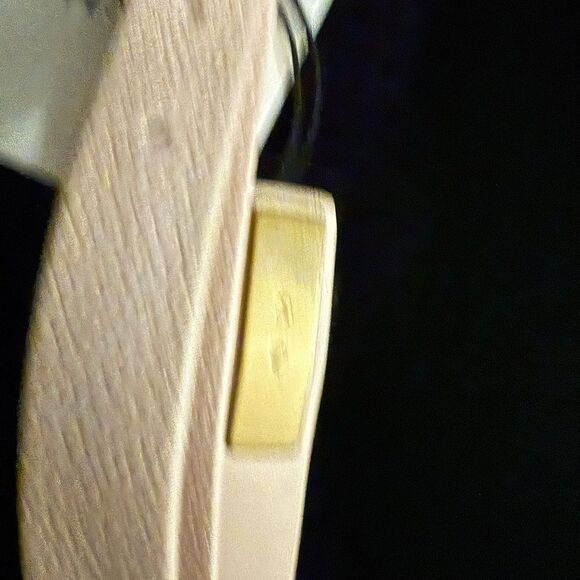 Brand new blush pink  Bottega veneta Belt with Gold Buckle size 75 - Picture 9 of 11